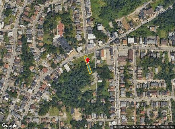  15 Boggs Ave, Pittsburgh, PA Parcel Map