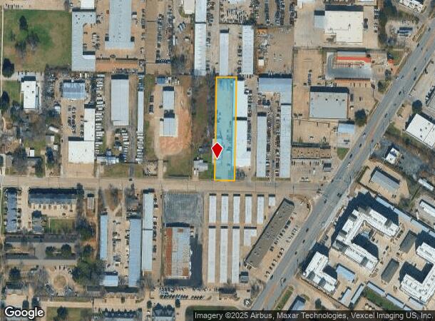 1115 California Ln, Arlington, TX Parcel Map