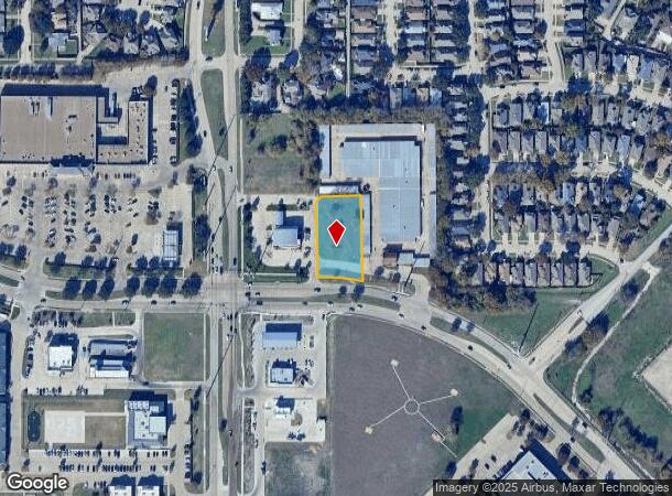  2401 Arapaho Rd, Garland, TX Parcel Map