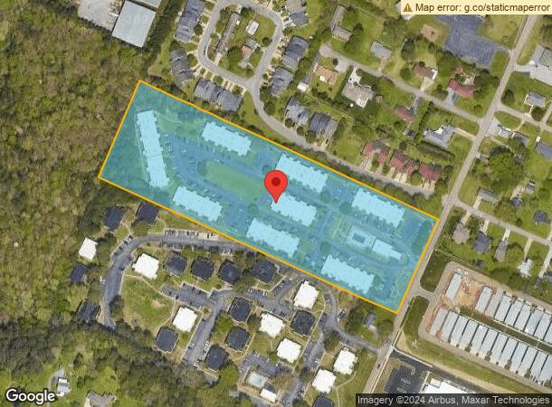  1521 Hickory Valley Rd, Chattanooga, TN Parcel Map