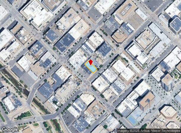  1517 Blake St, Denver, CO Parcel Map