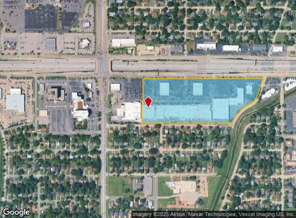 8021 E Kellogg Dr, Wichita, KS Parcel Map