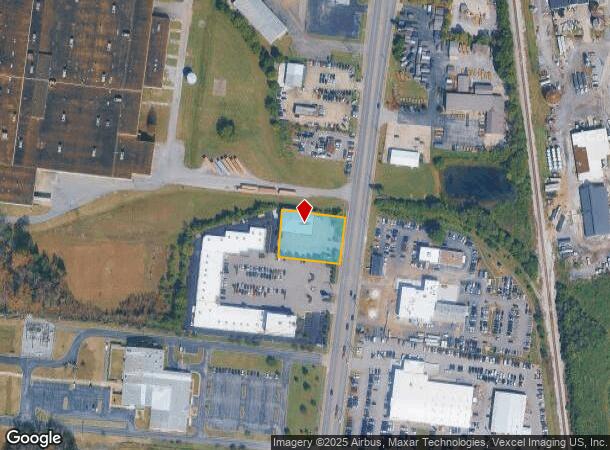 1610 S Church St, Murfreesboro, TN Parcel Map