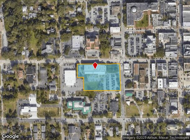  120 S Florida Ave, Deland, FL Parcel Map