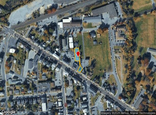 21 E Main St, Macungie, PA Parcel Map