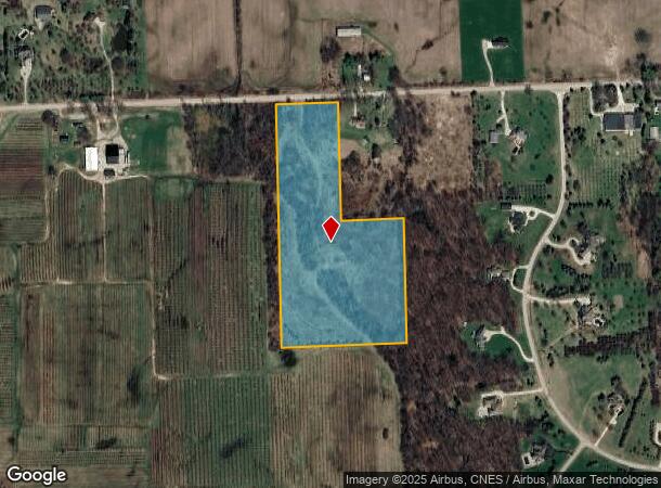 6680 37 Mile Rd, Bruce Twp, MI Parcel Map