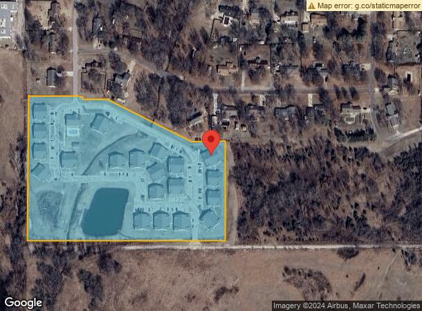  23445 S Twin Oaks Dr, Claremore, OK Parcel Map