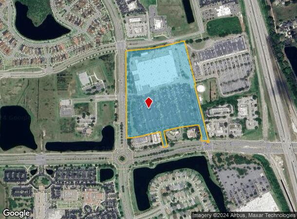  8500 N Wickham Rd, Melbourne, FL Parcel Map