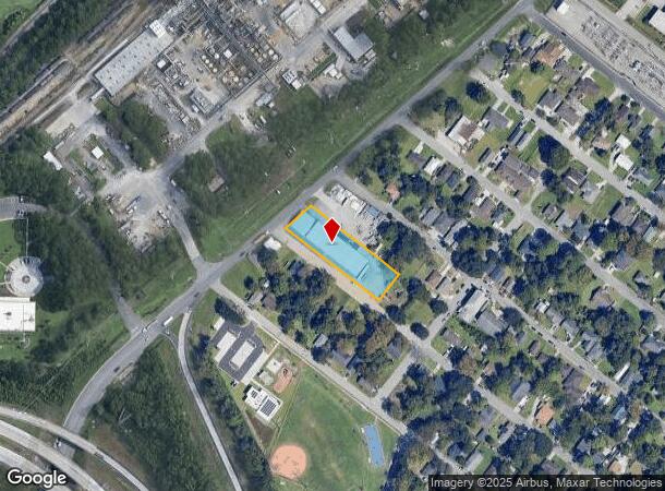  600 W Lathrop Ave, Savannah, GA Parcel Map