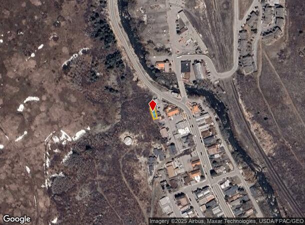 105 Williams St, Minturn, CO Parcel Map