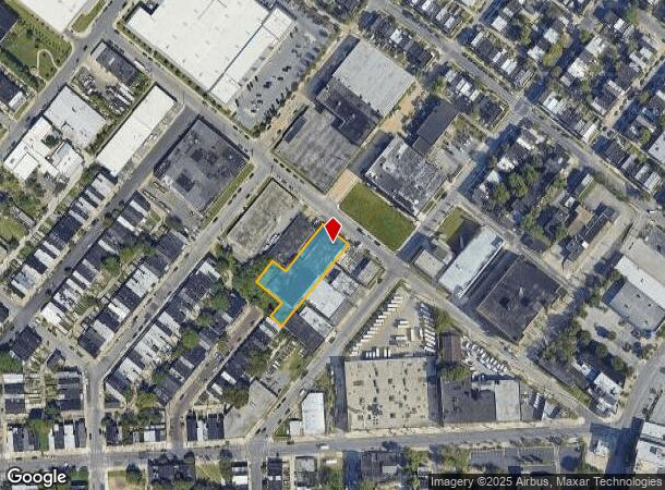 1015 Curtain Ave, Baltimore, MD Parcel Map