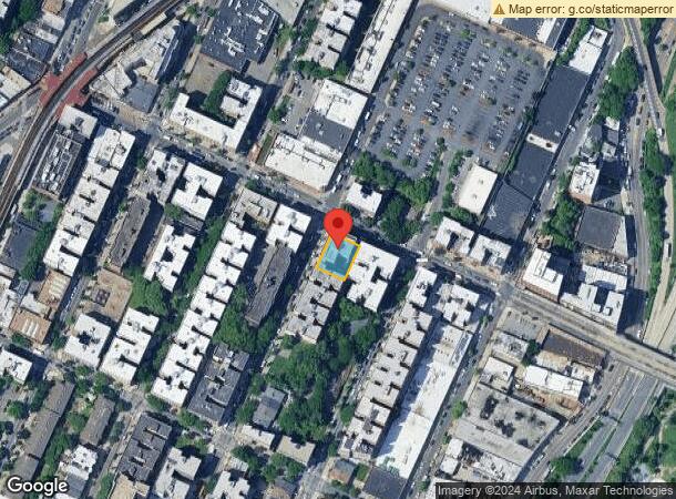  1702 Bryant Ave, Bronx, NY Parcel Map