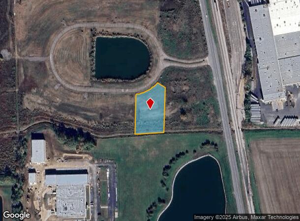  1021 W Omega Dr, Columbus, IN Parcel Map