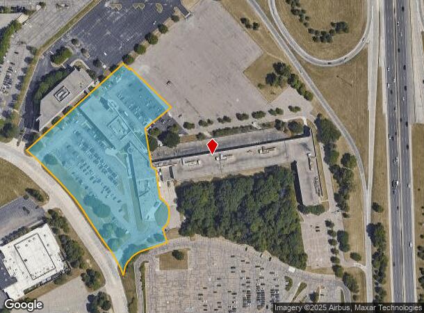  5250 Auto Club Dr, Dearborn, MI Parcel Map