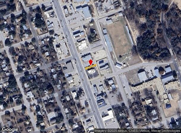  307 N Key Ave, Lampasas, TX Parcel Map