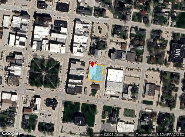 114 E Monroe St, Mount Pleasant, IA Parcel Map