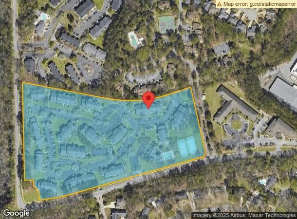  501 Pelham Dr, Columbia, SC Parcel Map