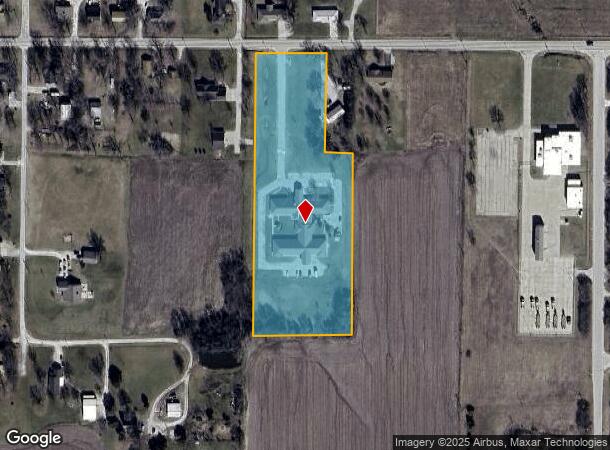  1403 Laing St, Osage City, KS Parcel Map