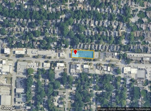  2 E Gregory Blvd, Kansas City, MO Parcel Map