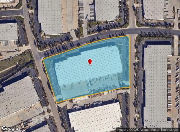 1650 E Charles Willard St, Carson, CA Parcel Map