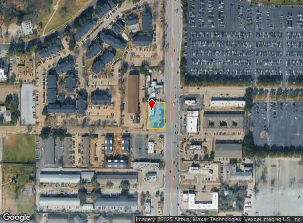 1220 S Cooper St, Arlington, TX Parcel Map