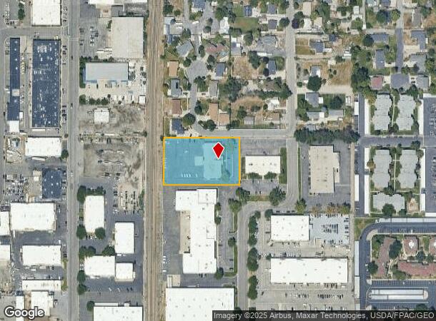 6918 S High Tech Dr, Midvale, UT Parcel Map