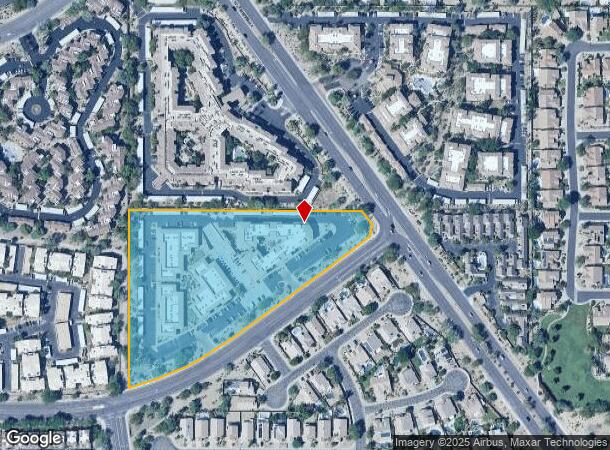 14350 N Frank Lloyd Wright Blvd, Scottsdale, AZ Parcel Map