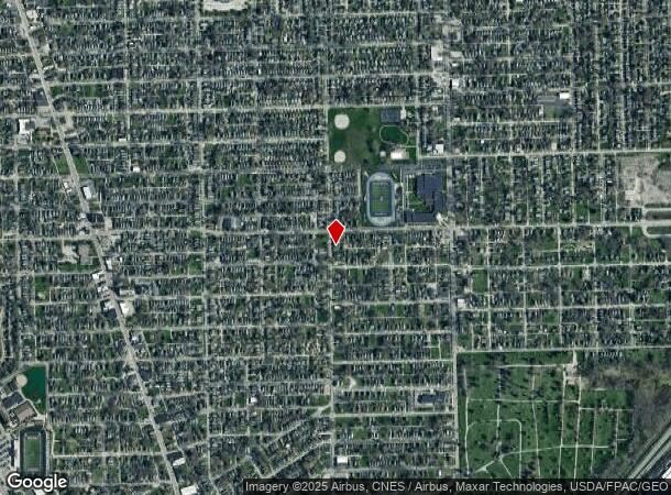  3808 Twining St, Toledo, OH Parcel Map