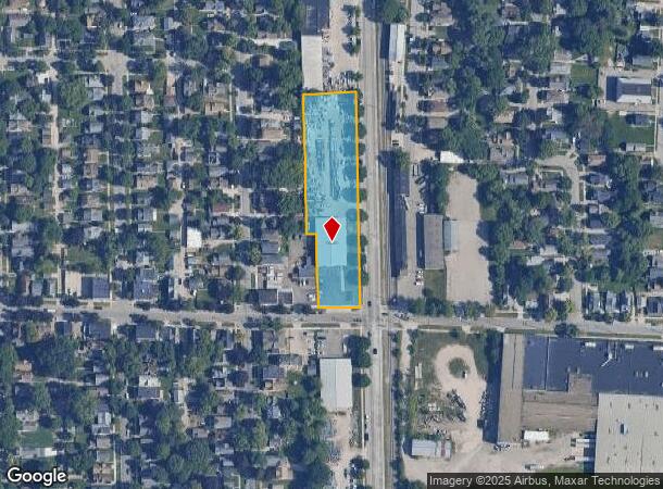  615 11Th St Nw, Grand Rapids, MI Parcel Map