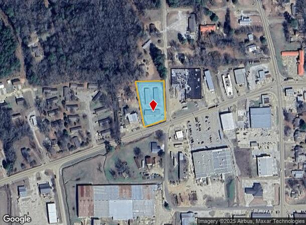  101 N Tyson Rd, Bruce, MS Parcel Map