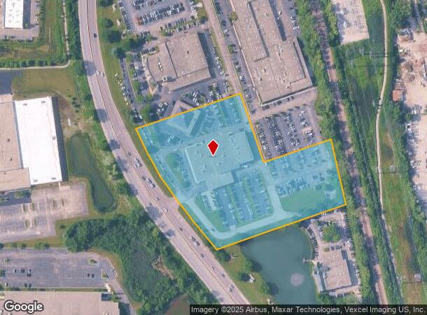 407 Skokie Hwy, Lake Bluff, IL Parcel Map