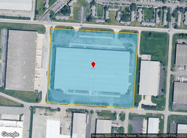 2221 John Glenn Ave, Columbus, OH Parcel Map