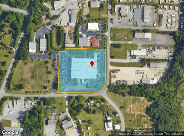 1072 Boulder Rd, Greensboro, NC Parcel Map