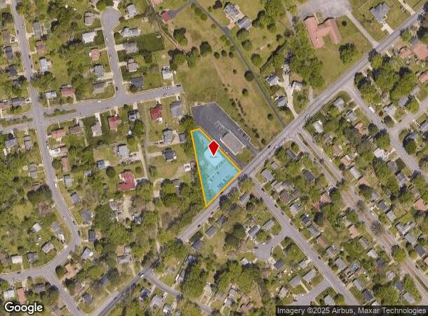  715 E Little Back River Rd, Hampton, VA Parcel Map