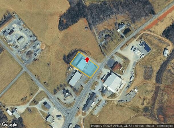 7255 Booker T Washington Hwy, Wirtz, VA Parcel Map