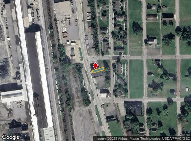  823 S Martin Luther King Jr Blvd, Farrell, PA Parcel Map