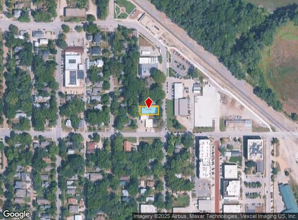  743 New Jersey St, Lawrence, KS Parcel Map