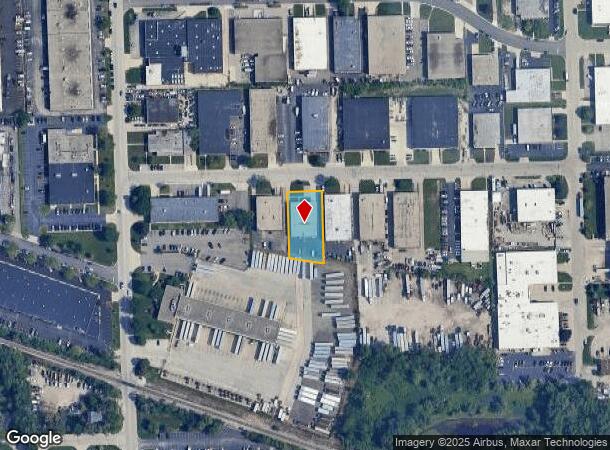 321 W Gerri Ln, Addison, IL Parcel Map