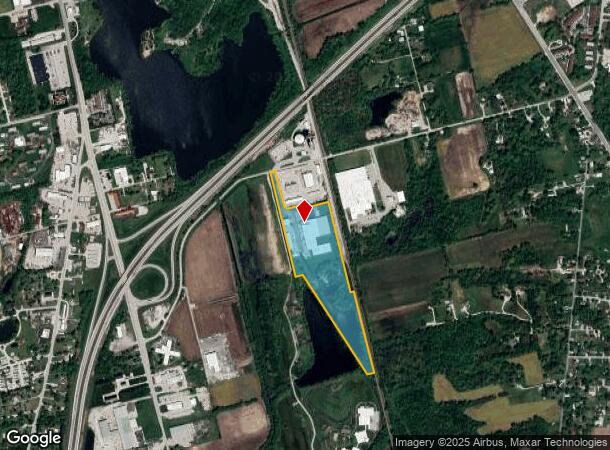 1075 E Ramsey Rd, Vincennes, IN Parcel Map