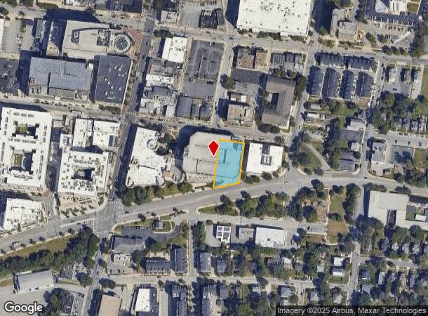 115 E Towsontown Blvd, Towson, MD Parcel Map