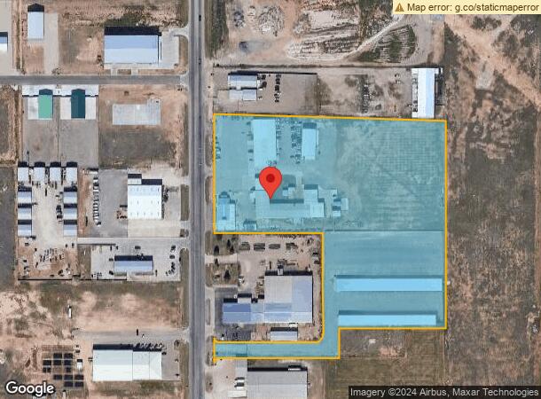  4106 N Fm 2528, Lubbock, TX Parcel Map