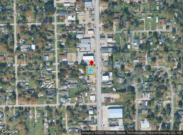 300 S Main St, Highlands, TX Parcel Map