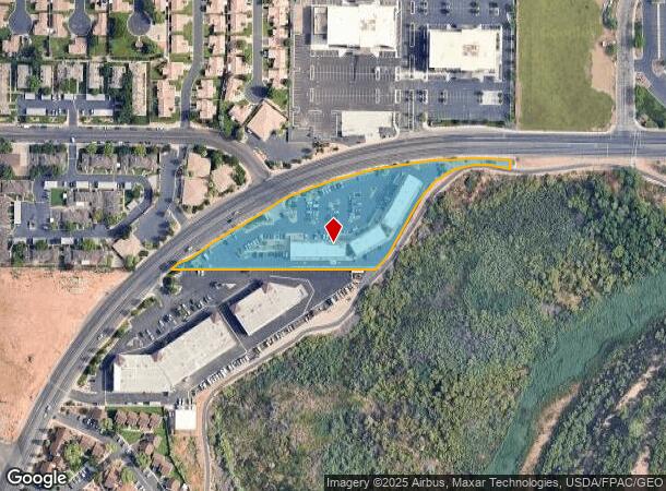 558 E Riverside Dr, Saint George, UT Parcel Map