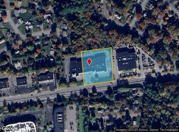  575 Worcester St, Natick, MA Parcel Map