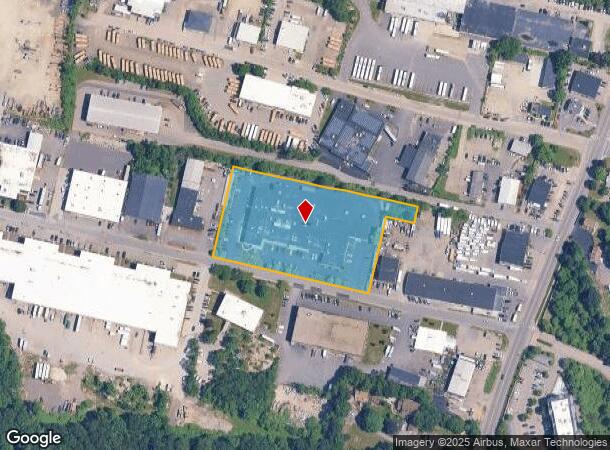 55 Messina Dr, Braintree, MA Parcel Map
