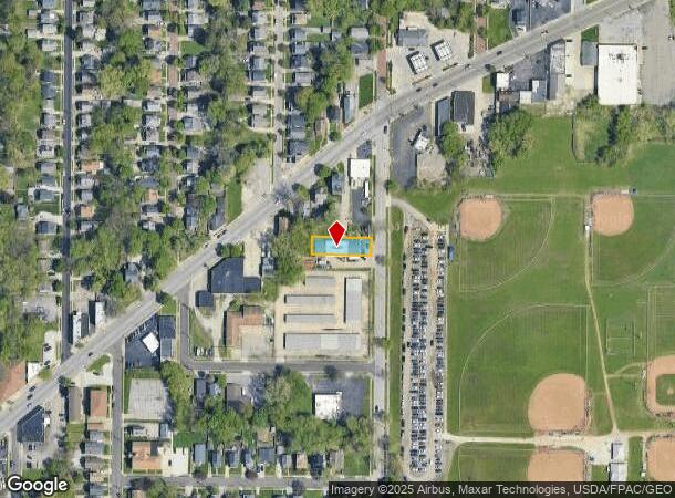 958 Patterson Ave, Akron, OH Parcel Map