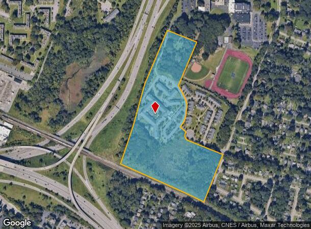  100 Mcauley Dr, Rochester, NY Parcel Map