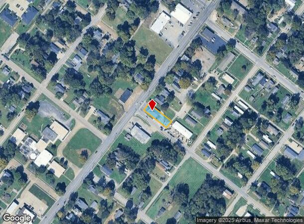  460 S Green St, Henderson, KY Parcel Map