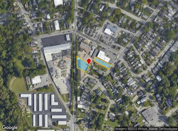  1319 Vincennes St, New Albany, IN Parcel Map