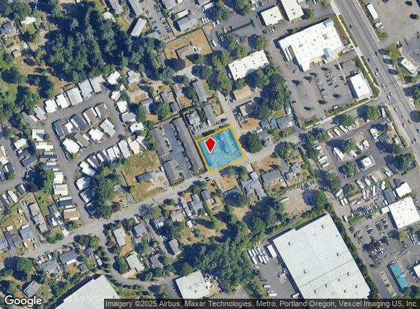 3571 Se Vineyard Rd, Portland, OR Parcel Map
